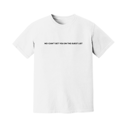 Guest List Tee
