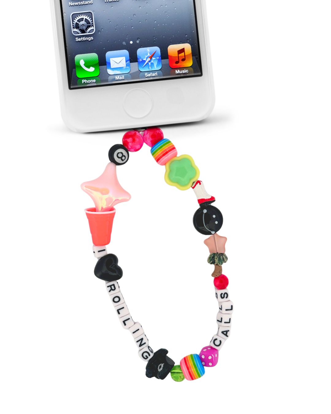 I <3 Rolling Calls Phone Charm / Keychain